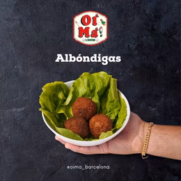 Oima albondigas fritas
