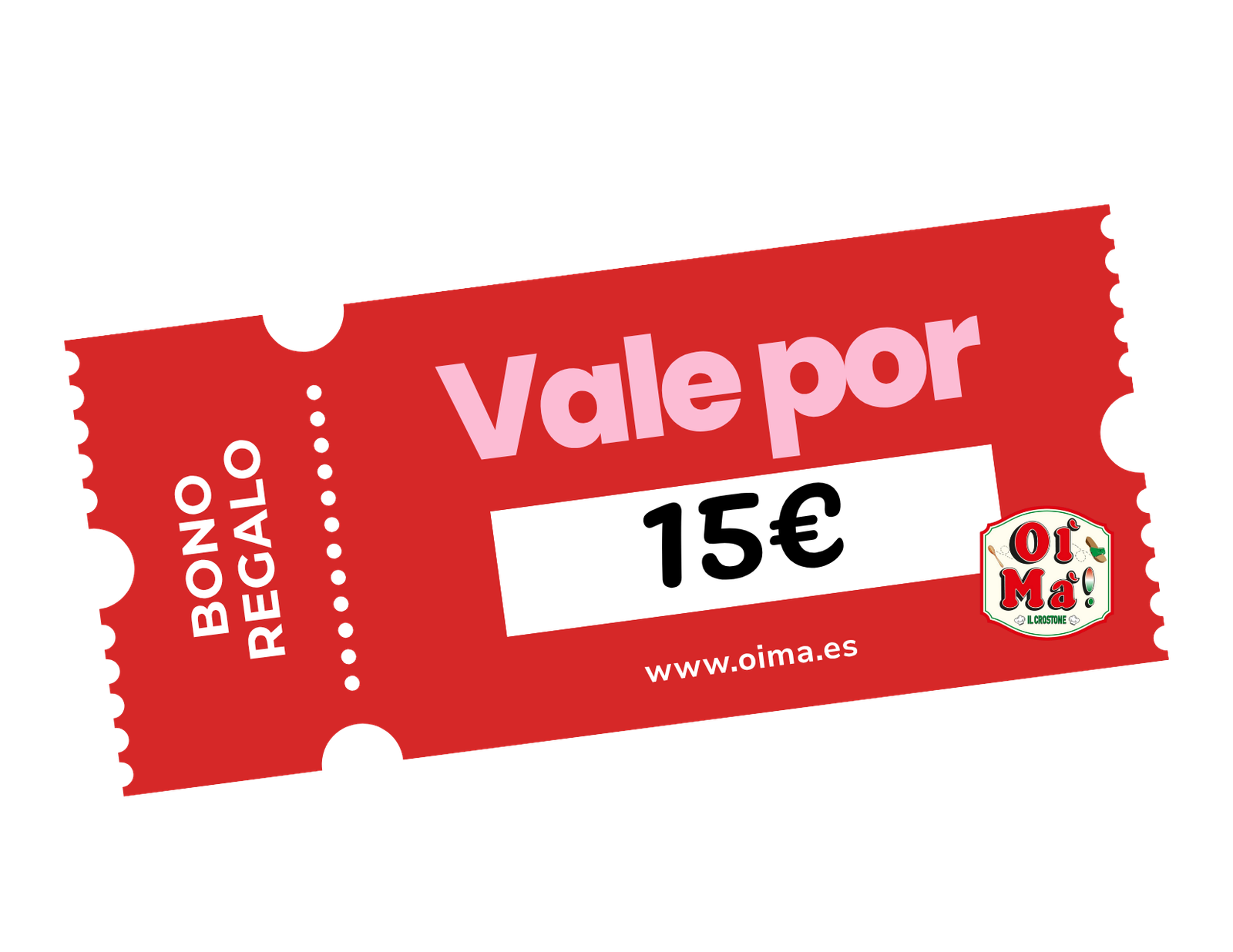 Bono Tarjeta Regalo Oima 15€