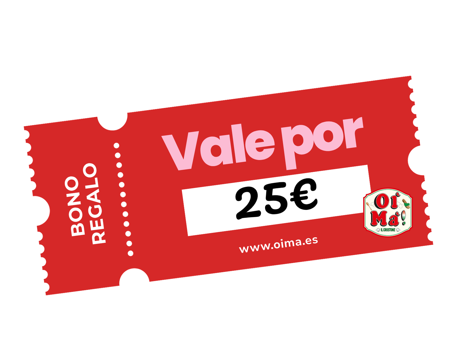 Bono Tarjeta Regalo Oima 25€